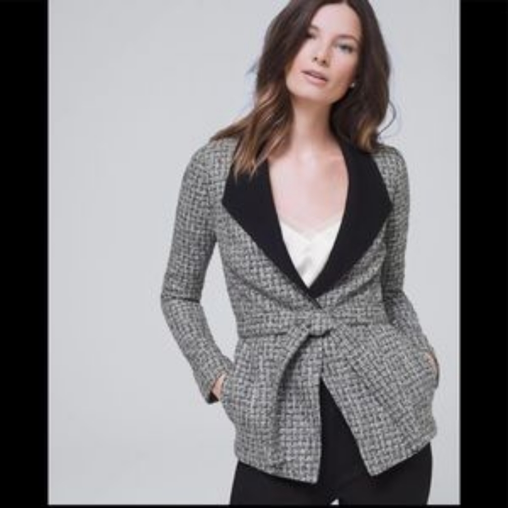 White house black market Jacket Size 12P New